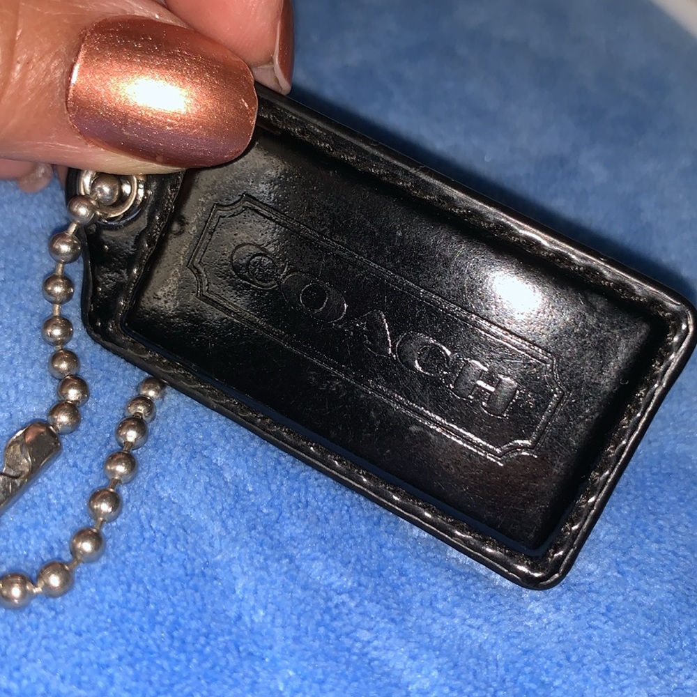 Coach Black Keychain Accessory